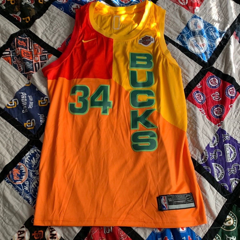 BUCKS CITY EDITION JERSEY GIANNIS ANTETOKOUNMPO